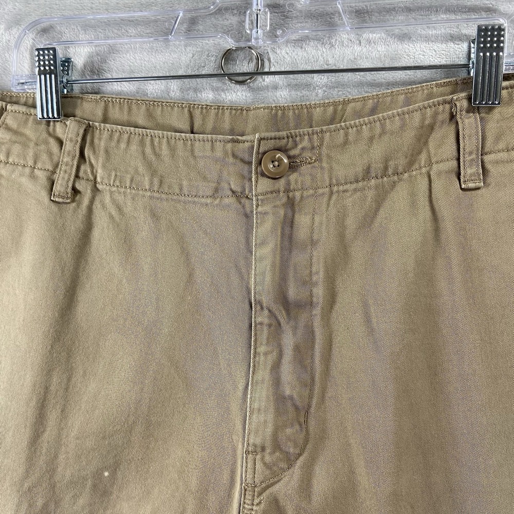 Patagonia Pants men's 40x30 Four Canyons Twill Chino Organic Cotton Brown Hiking - Picture 3 of 16
